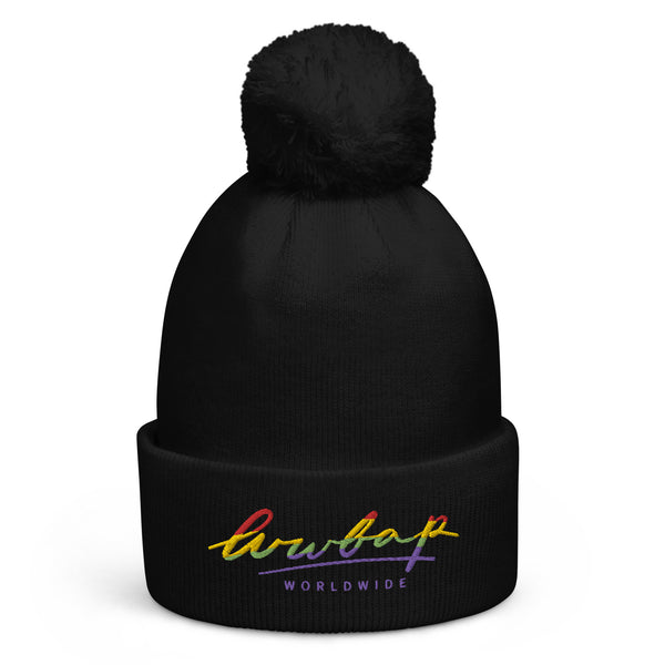 LGBTQ+ SIGNATURE POM POM BEANIE