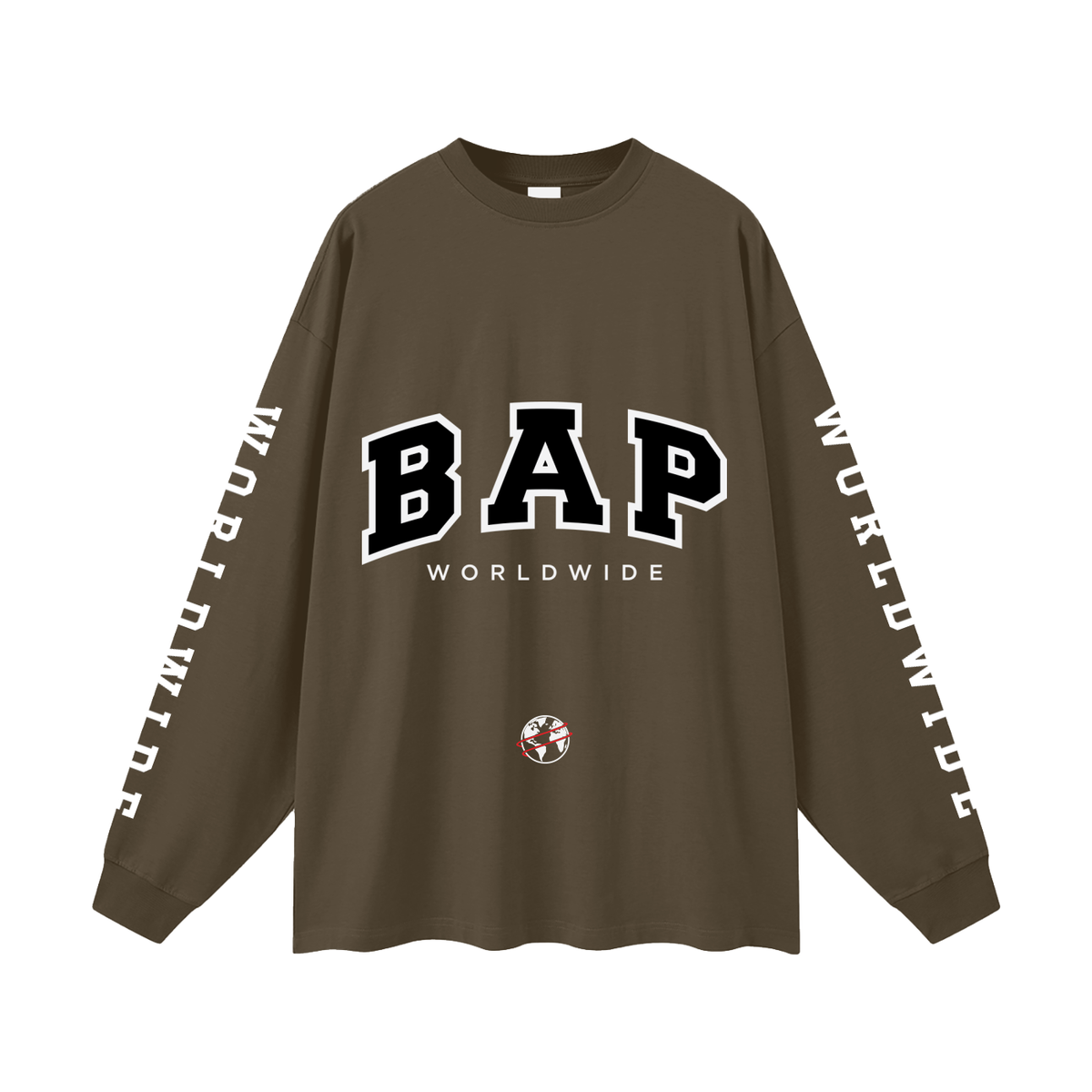 UNISEX BAP OVERSIZED LONG SLEEVE T-SHIRT (B)