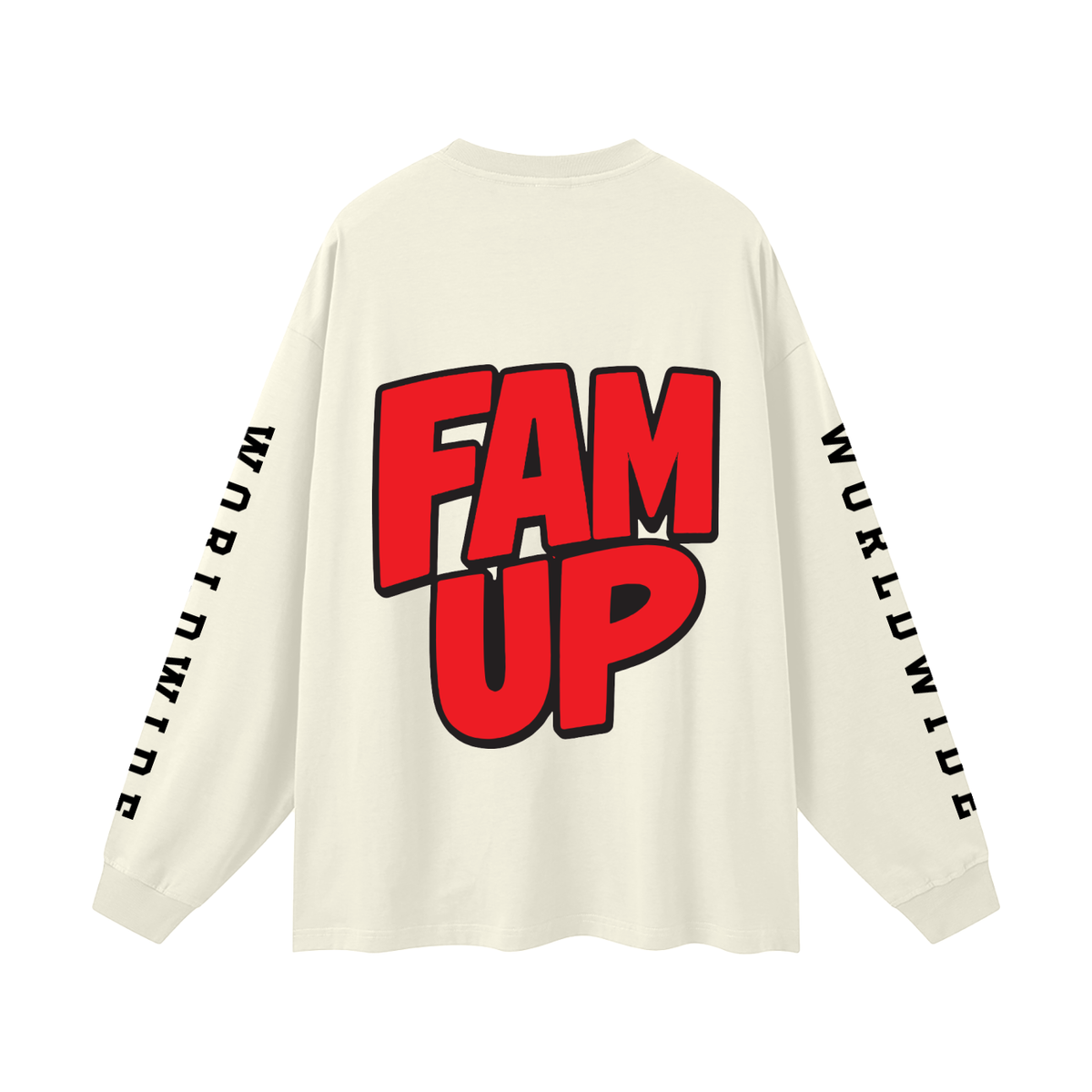 UNISEX OVERSIZED LONG SLEEVE T-SHIRT (W)