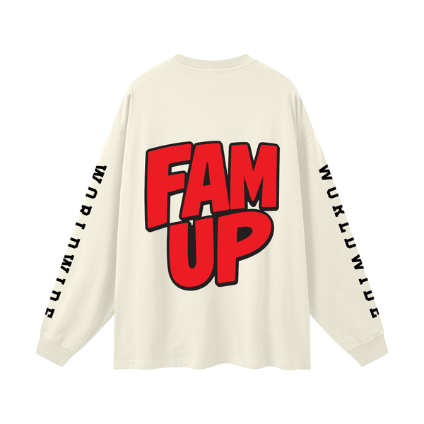 UNISEX OVERSIZED LONG SLEEVE T-SHIRT (W)