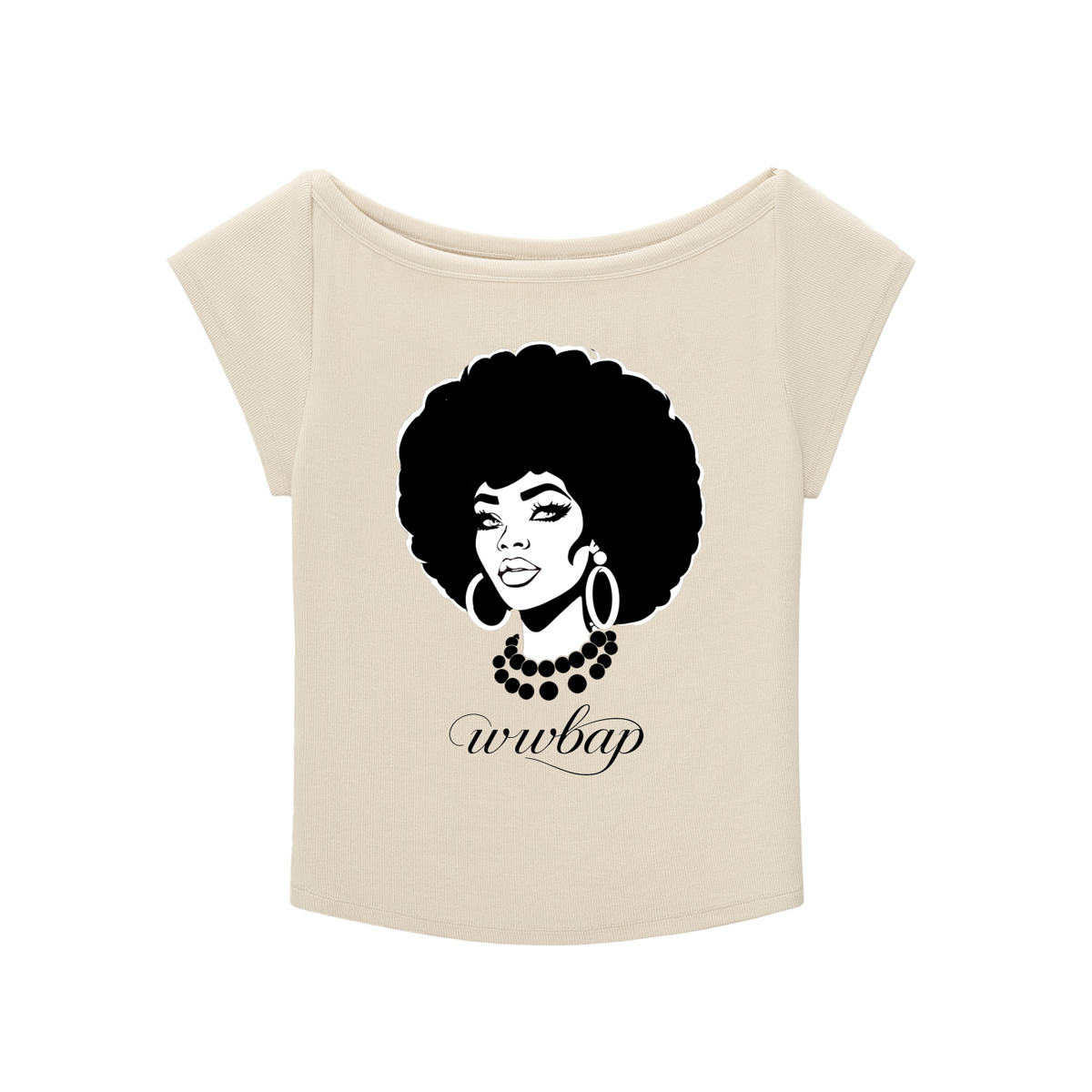 SIGNATURE WIDE NECK BABY T-SHIRT (W)