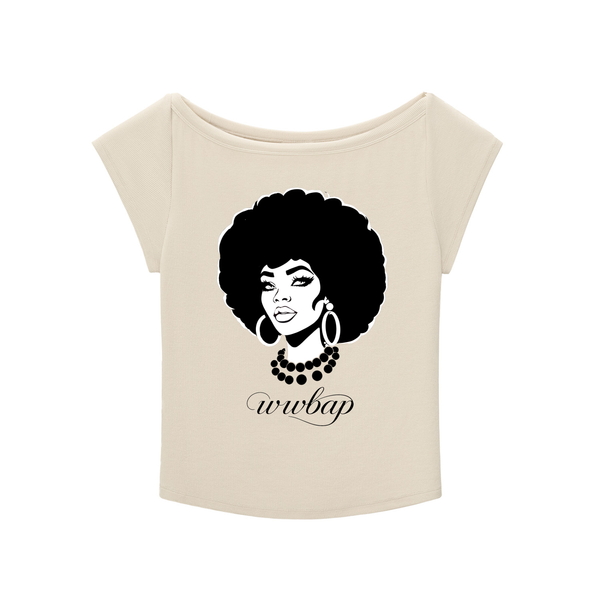SIGNATURE WIDE NECK BABY T-SHIRT (W)