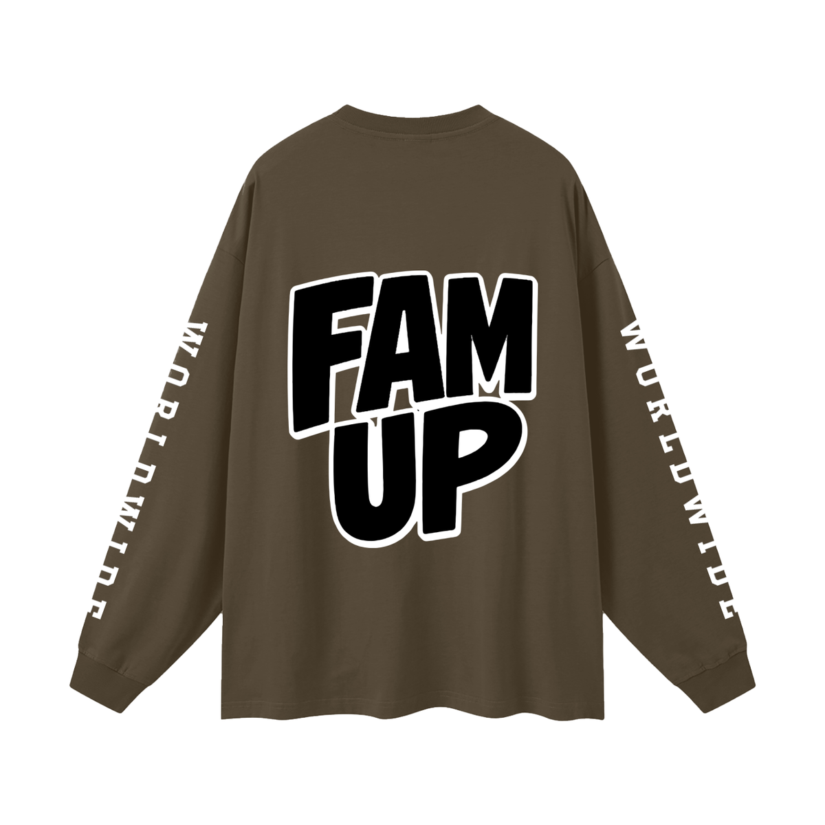 UNISEX OVERSIZED RECORD MODE LONG SLEEVE T-SHIRT (B)