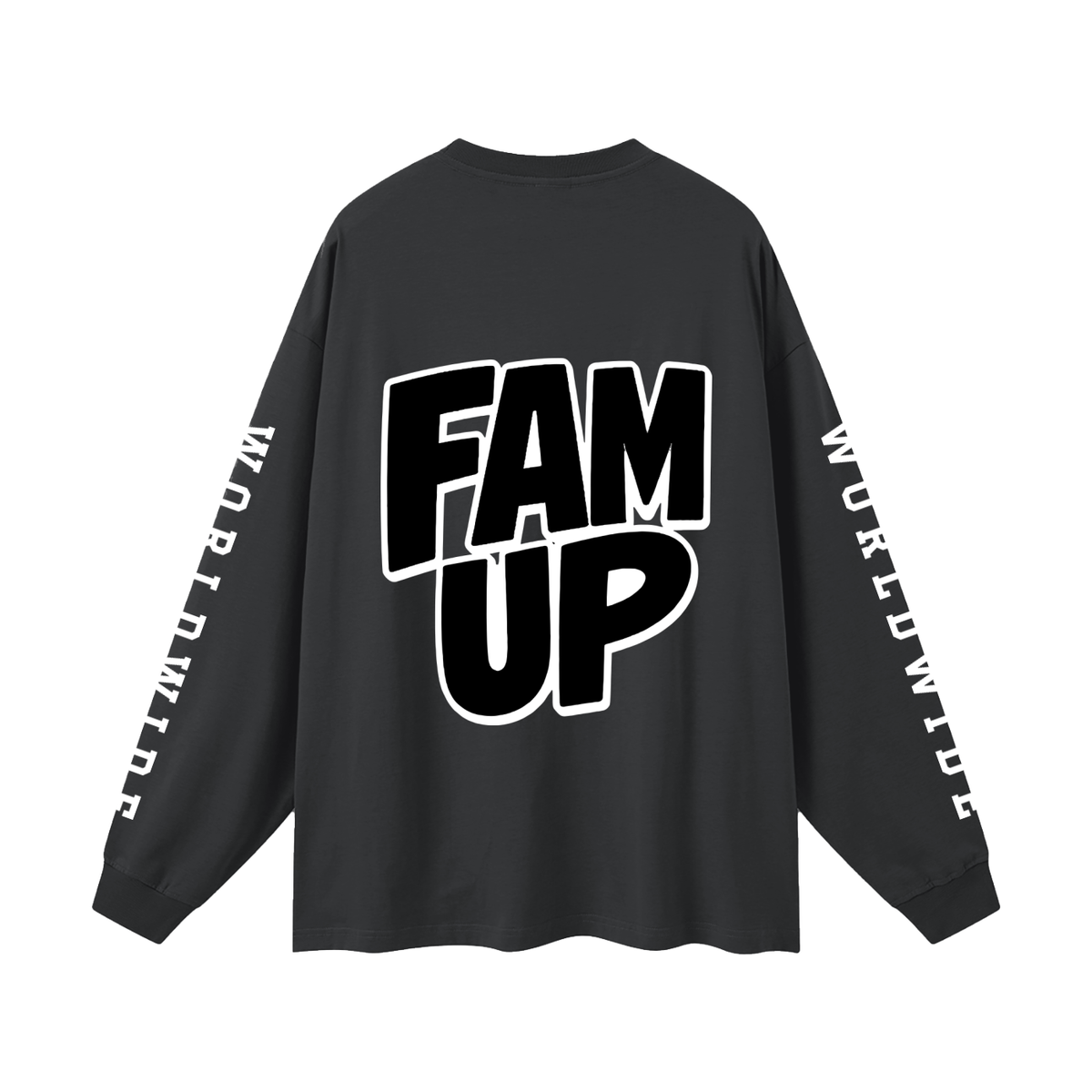 UNISEX BAP OVERSIZED LONG SLEEVE T-SHIRT (B)