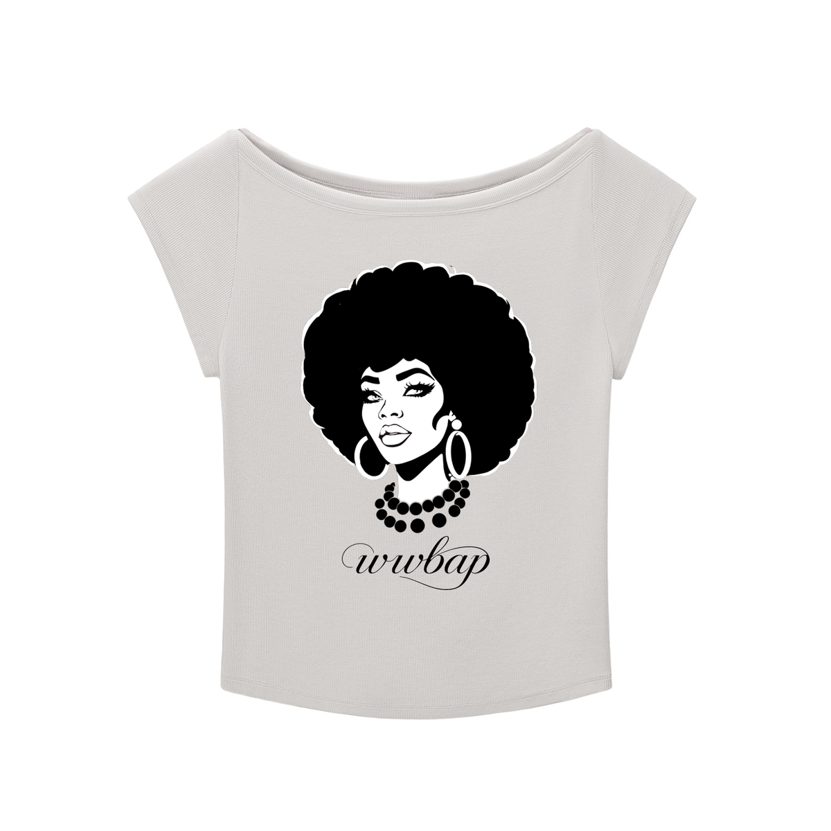 SIGNATURE WIDE NECK BABY T-SHIRT (W)