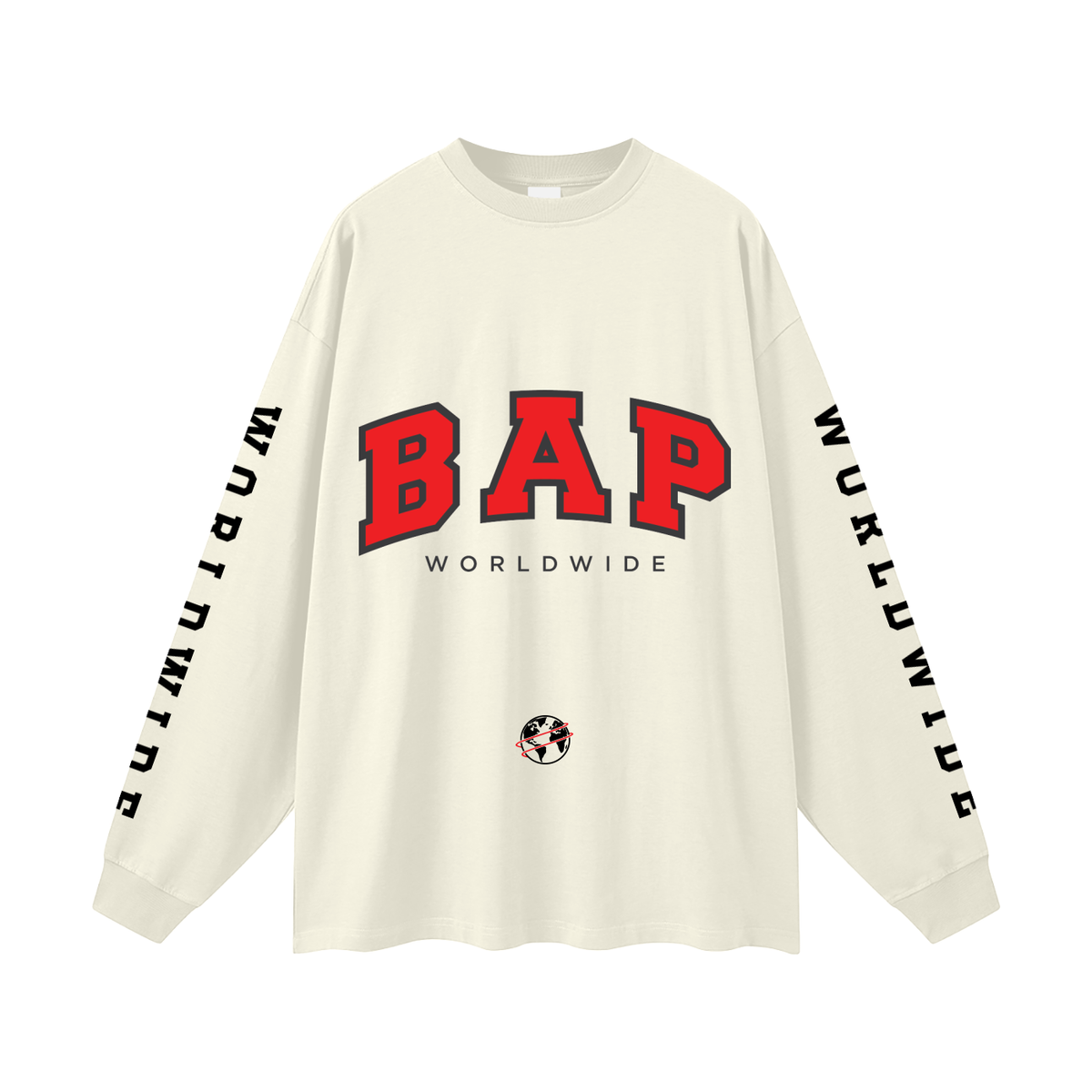 UNISEX OVERSIZED LONG SLEEVE T-SHIRT (W)