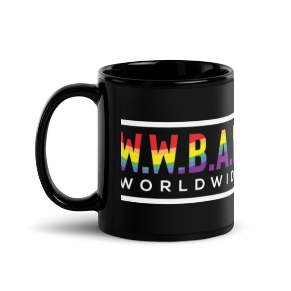 LGBTQ+ WORLDWIDE CLASSIC BLACK MUG