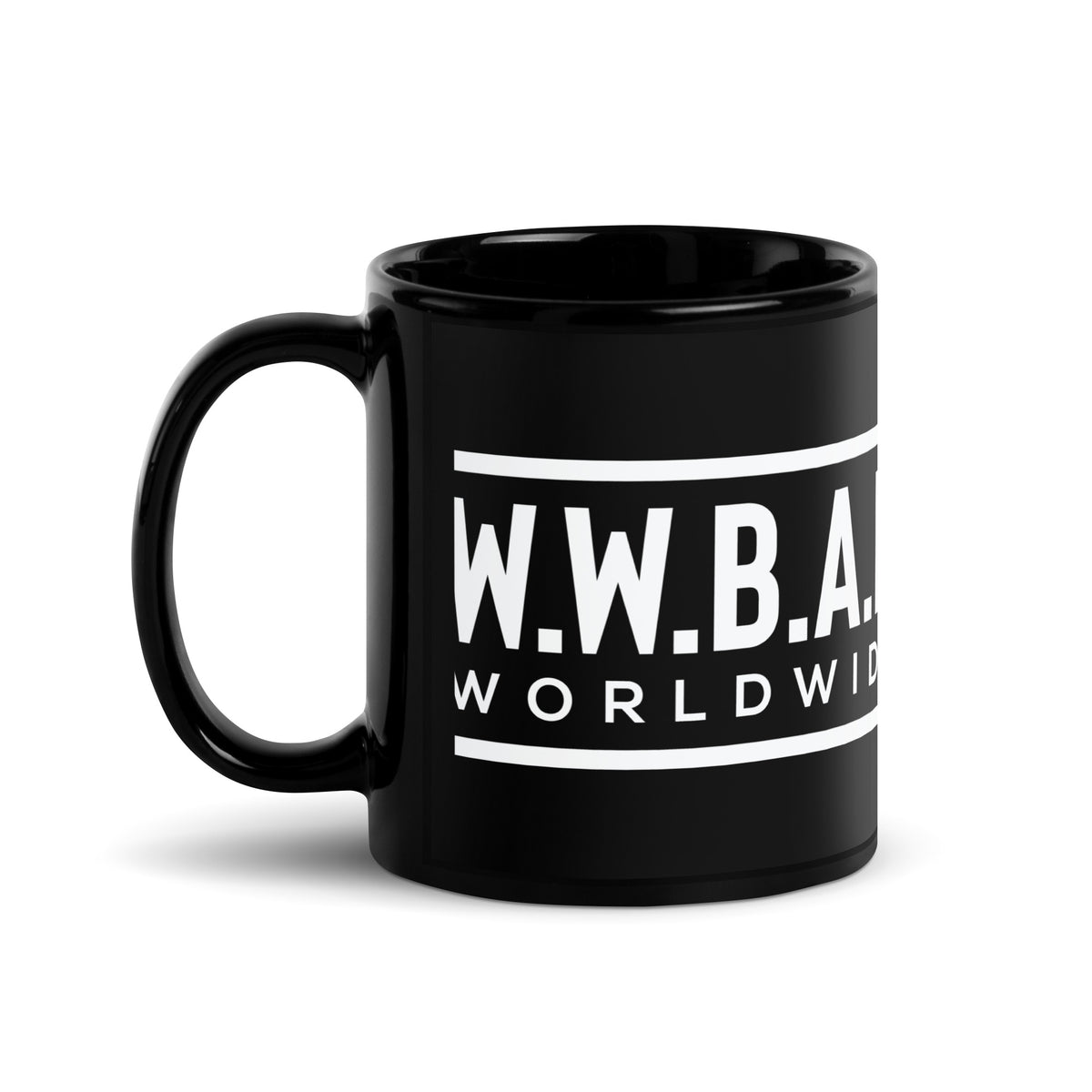 WORLDWIDE CLASSIC BLACK MUG