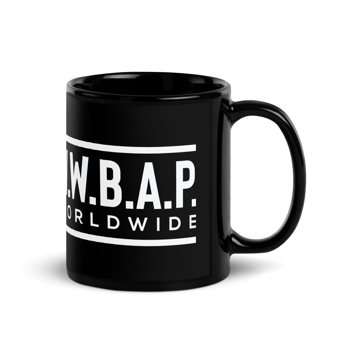 WORLDWIDE CLASSIC BLACK MUG