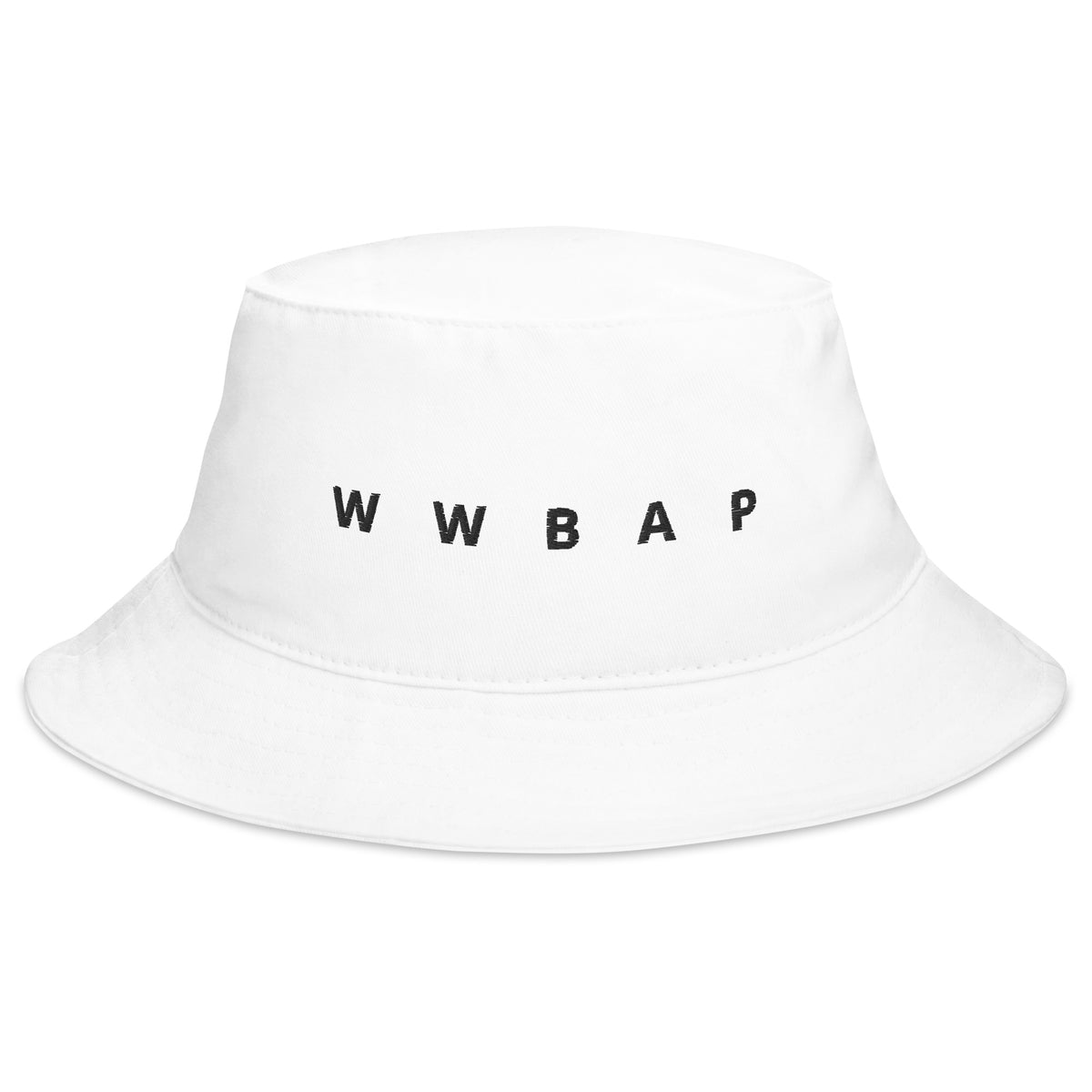 WWBAP WHITE BUCKET HAT