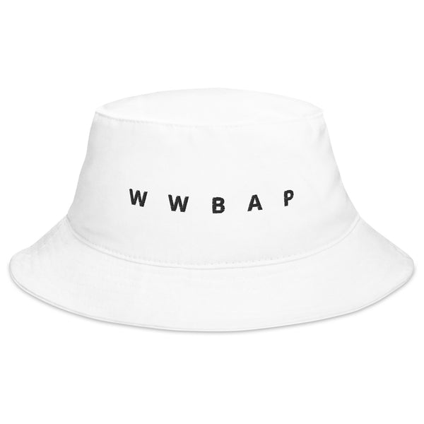 WWBAP WHITE BUCKET HAT