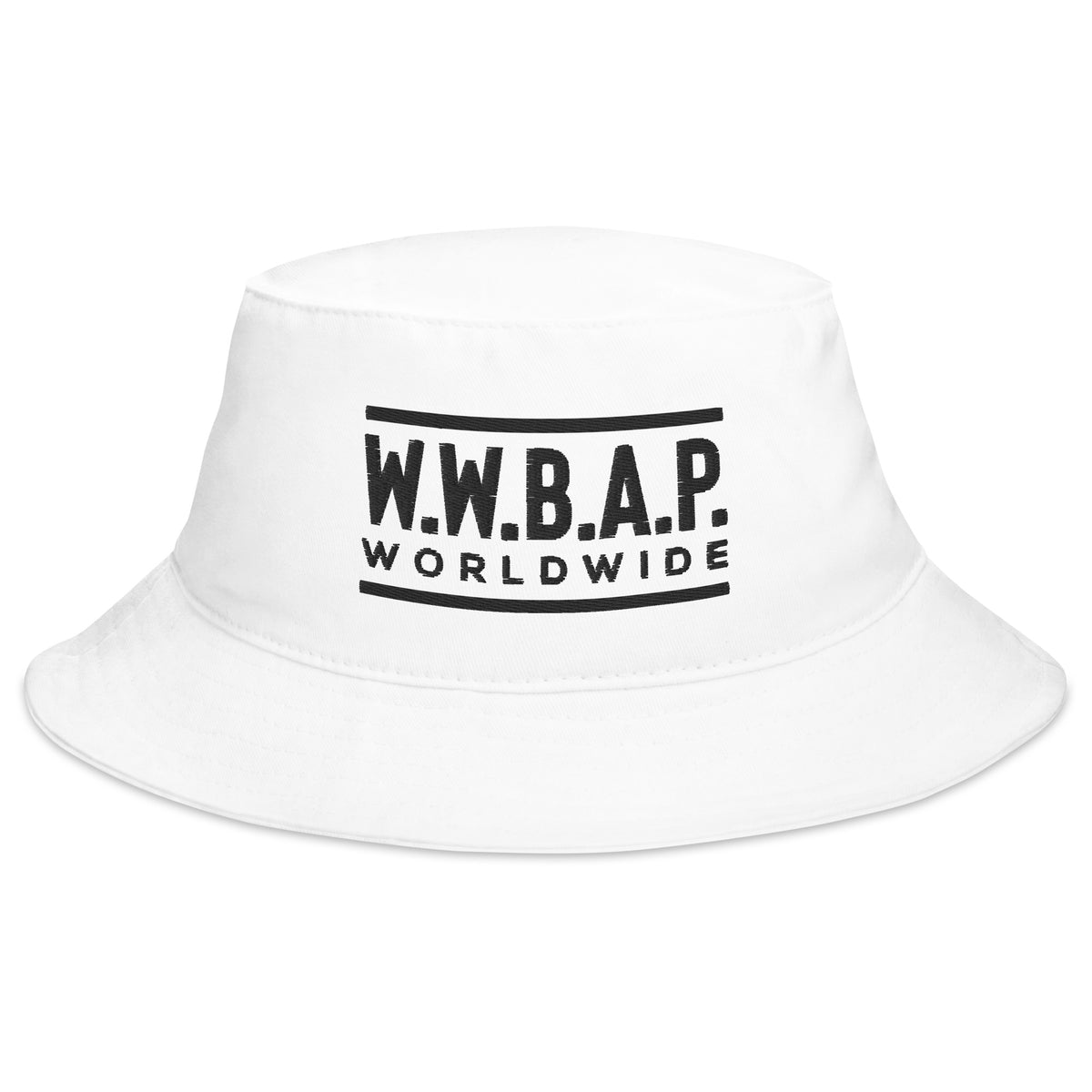 CLASSIC WHITE BUCKET HAT