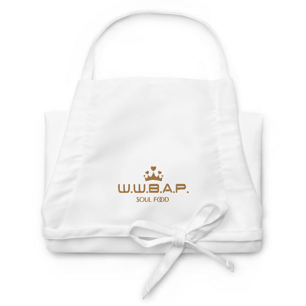 EMBROIDERED LOVE SOUL FOOD APRON
