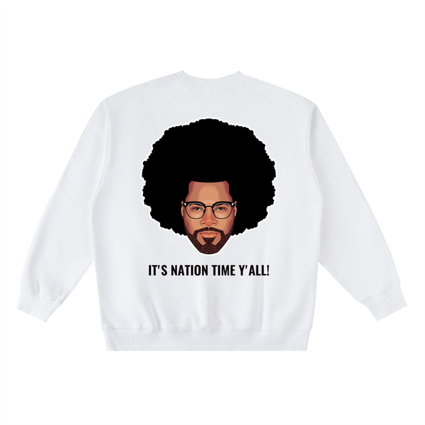 VOTE OVERSIZED CREWNECK TAPED SWEATSHIRT (W)