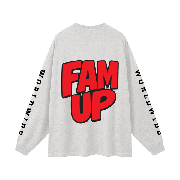 UNISEX OVERSIZED LONG SLEEVE T-SHIRT (W)