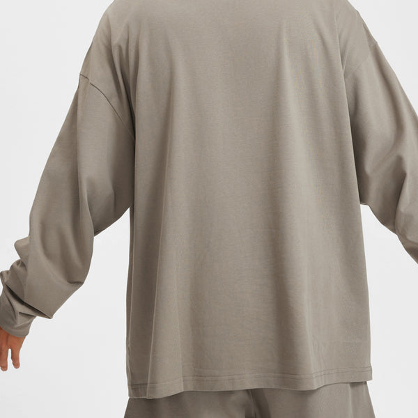 UNISEX OVERSIZED LONG SLEEVE T-SHIRT (W)