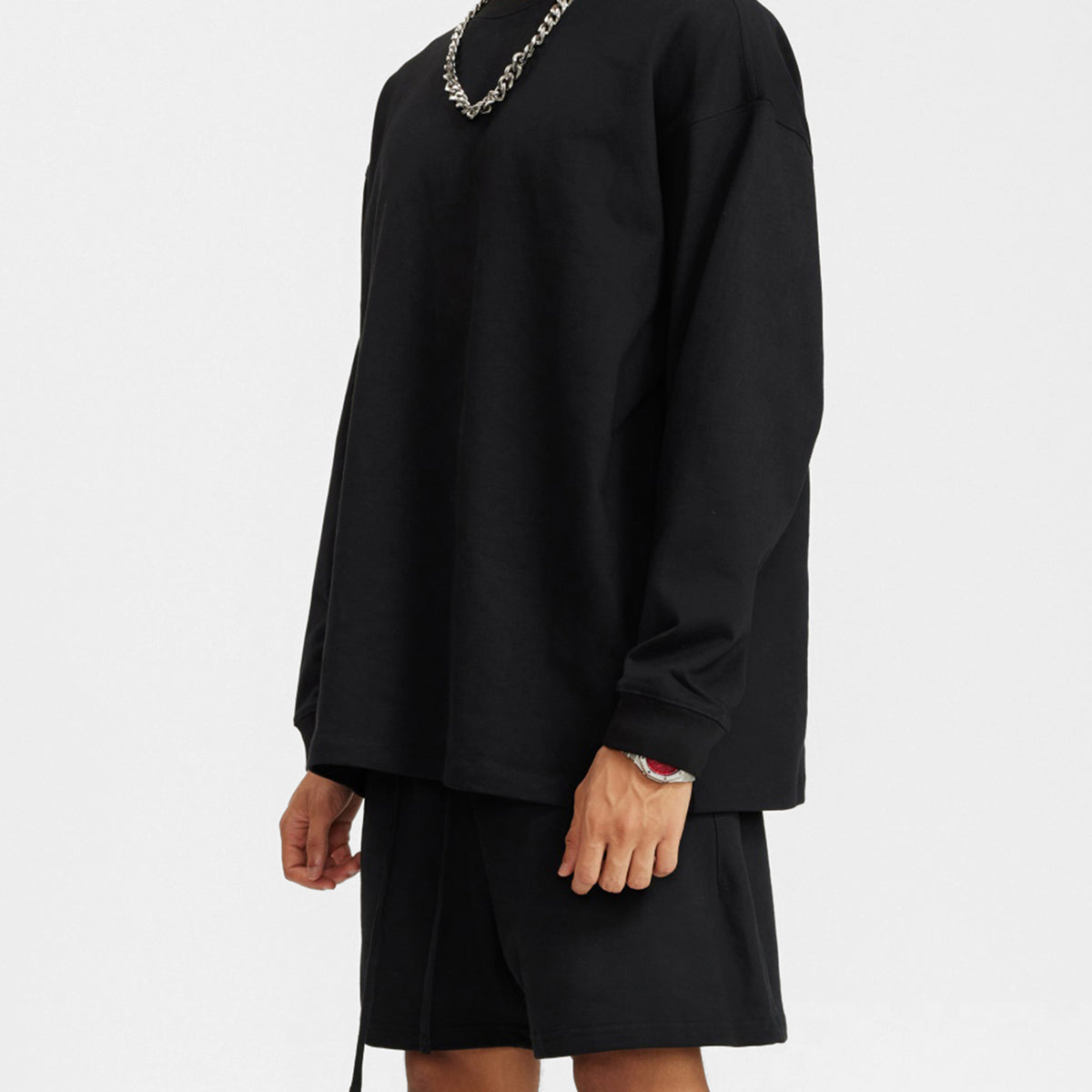 UNISEX BAP OVERSIZED LONG SLEEVE T-SHIRT (B)