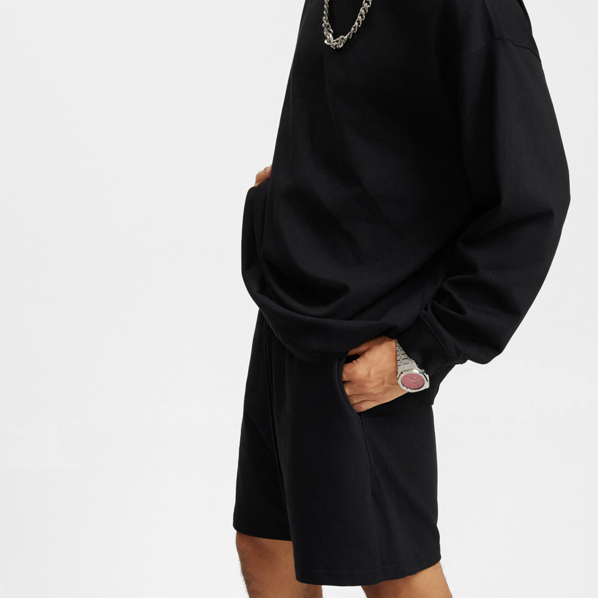 UNISEX OVERSIZED RECORD MODE LONG SLEEVE T-SHIRT (B)