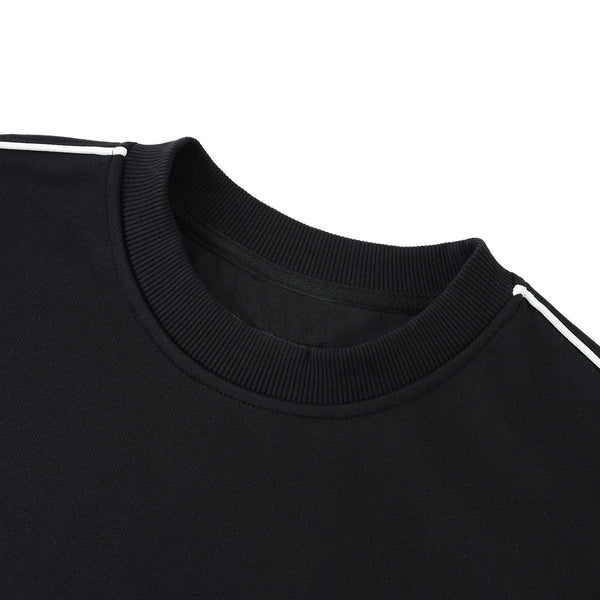 VOTE MALCOLM J OVERSIZED CREWNECK TAPED SWEATSHIRT (B)
