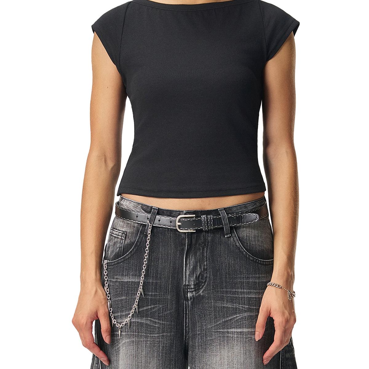 SIGNATURE WIDE NECK BABY T-SHIRT (W)