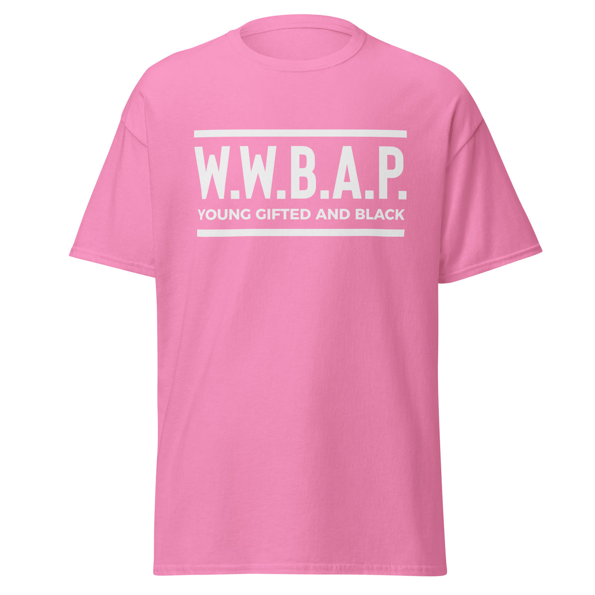 W.W.B.A.P. YOUNG GIFTED AND BLACK T-SHIRT