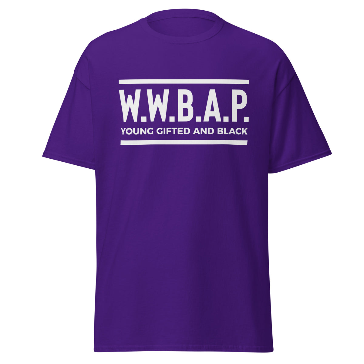 W.W.B.A.P. YOUNG GIFTED AND BLACK T-SHIRT