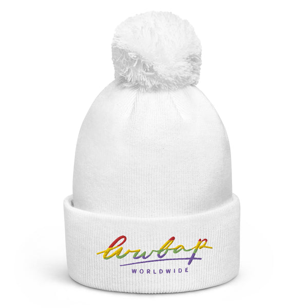 LGBTQ+ SIGNATURE POM POM BEANIE