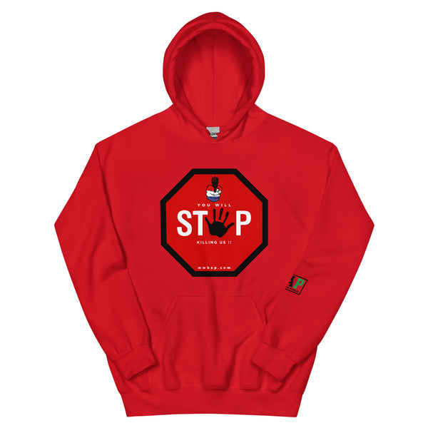 W.W.B.A.P. STOP KILLING US HOODIE